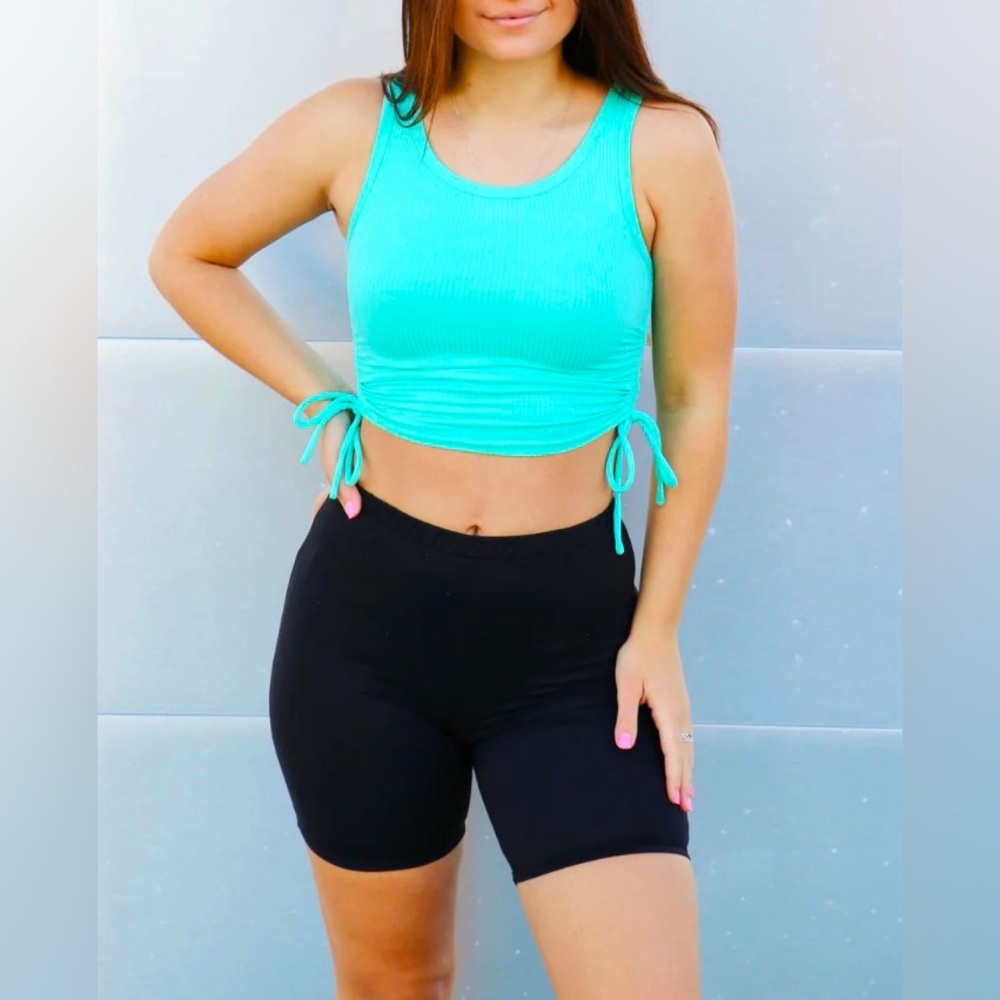 Treasure Black Biker Shorts